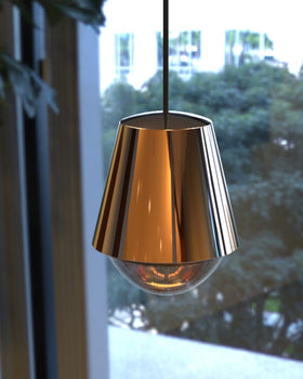 WIRE lamp copper - light4dark